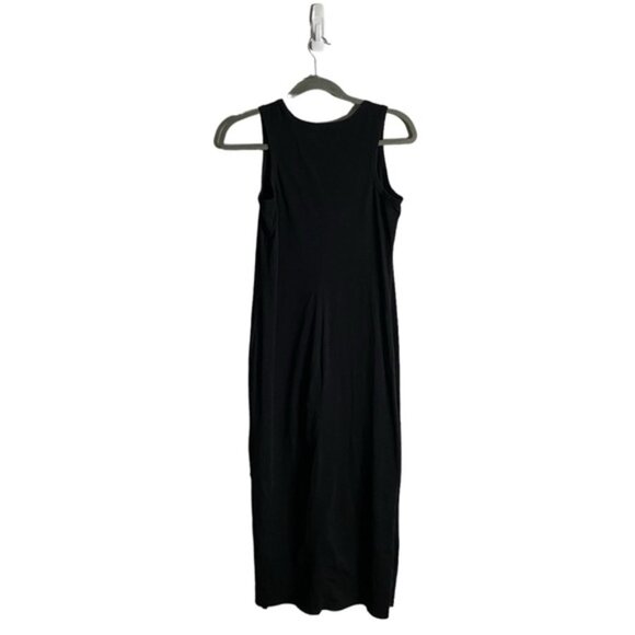 Roots Women's Black Sleeveless Maxi Shirt Dress - Picture 9 of 9
